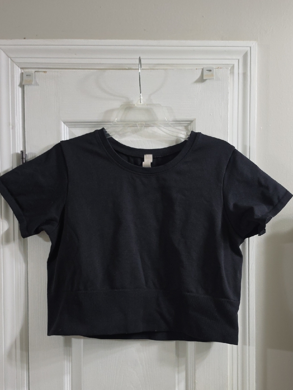 OFFLINE by Aerie line, specifically the Let's Stretch Cropped T-Shirt 